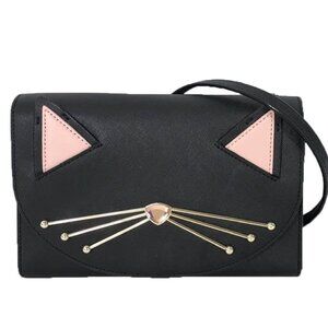 Kate Spade jazz it up kitty clutch